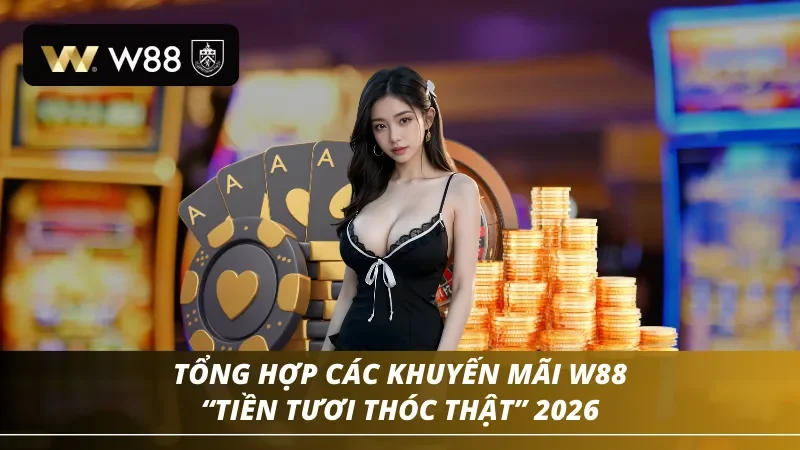 Tổng hợp các khuyến mãi có tại W88 được mọi cược thủ chờ đón